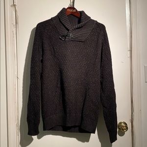 Knit Charcoal Black Sweater